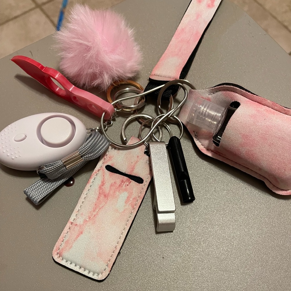 Protection keychains
